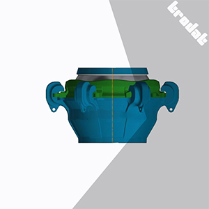 Ball joints for mud drainage pipes