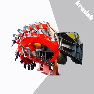 Cutter driving device of dredger