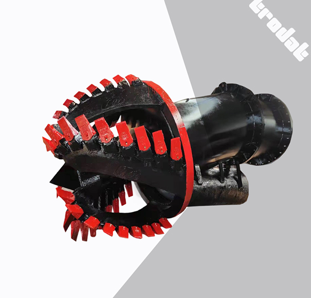 Cutter driving device of dredger 2