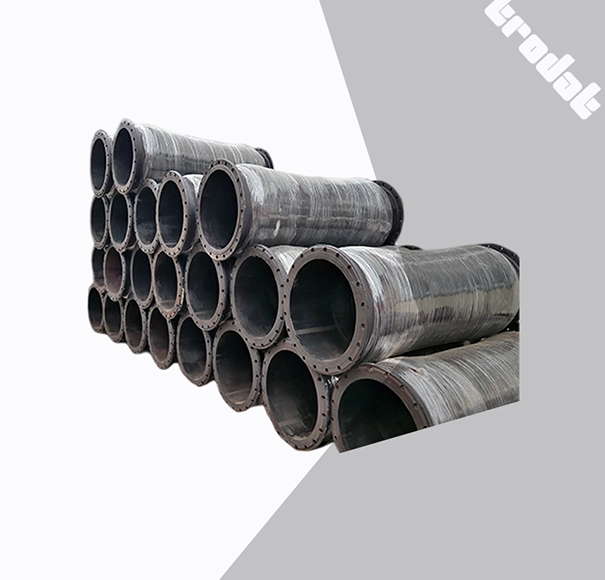 Discharge rubber hose 02