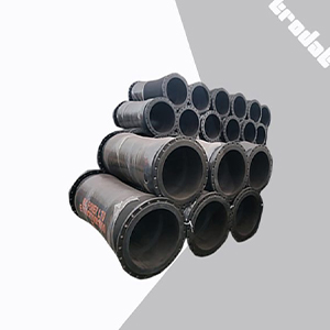 Discharge rubber hose
